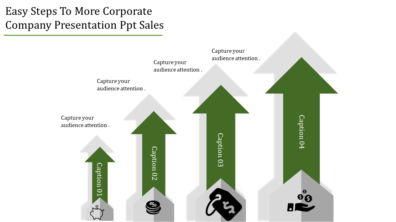 corporate company presentation ppt-Easy Steps To More Corporate Company Presentation Ppt Sales-greencolor